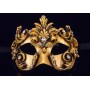 Маскарадная маска Barocco Acqua Gold