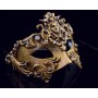 Маскарадная маска Barocco Dama Gold