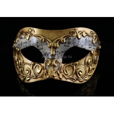 Карнавальная маска Musica Stucchi Gold