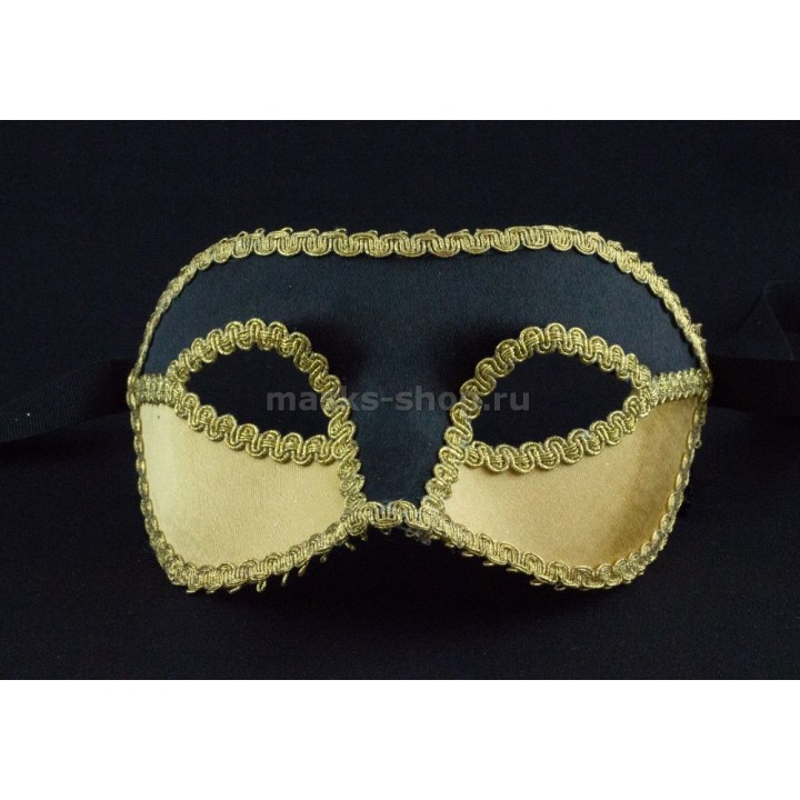 Бархатная карнавальная маска Velluto 