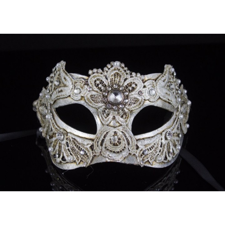 Карнавальная маска Macrame Silver