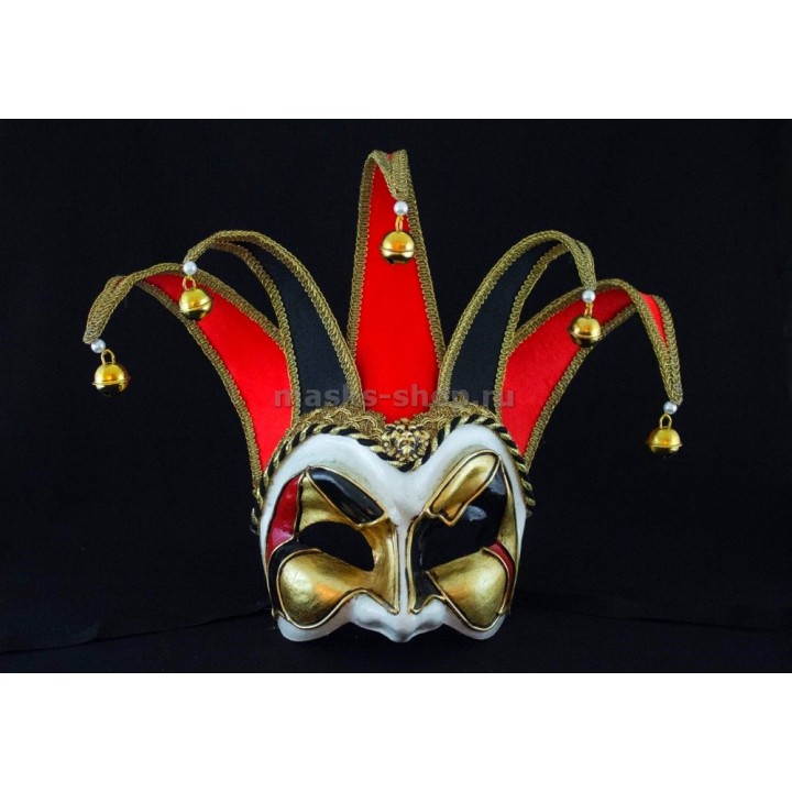 Венецианская маска Joker Velluto