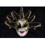 Венецианская маска Joker Green