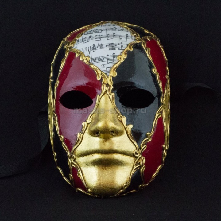 Венецианская маска Вольто Musica